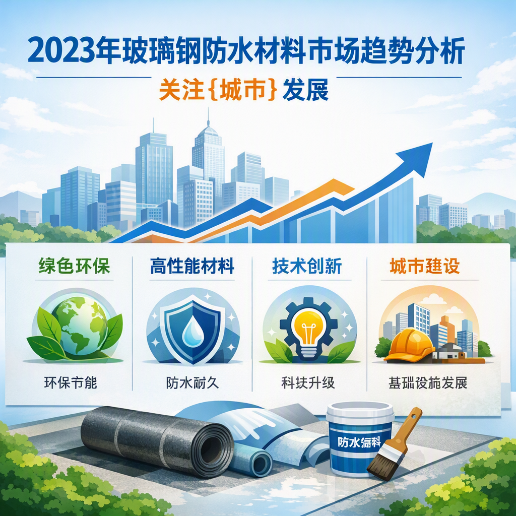 2023年玻璃钢防水材料市场趋势分析,关注 河源 发展